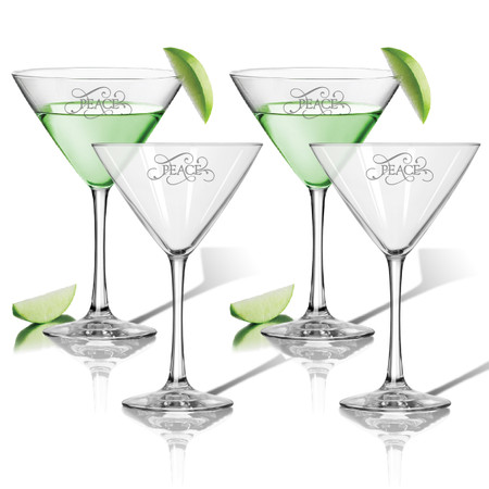 ICON PICKER PERSONALIZED COCKTAIL - SET OF 4 (GLASS)(Common Sayings)