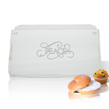 Personalized Acrylic Serving Tray (ICON PICKER)(Prime Design)(Common Sayings)