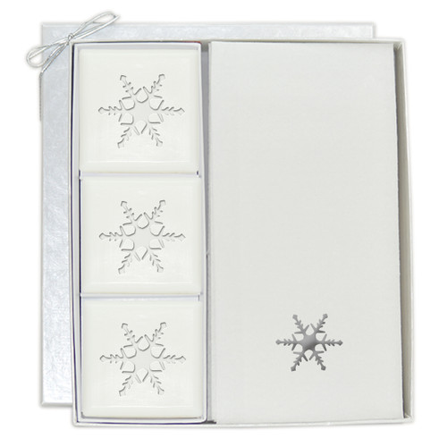 Signature Spa Courtesy Gift Set - Silver Snowflake