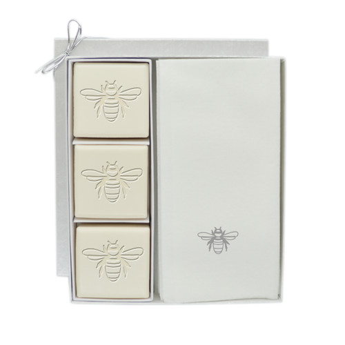 Eco-Luxury Courtesy Gift Set - Silver Bee