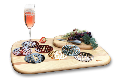 Acrylic Coasters, Set of 4