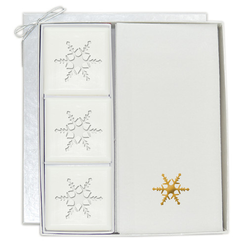 Signature Spa Courtesy Gift Set - Gold Snowflake