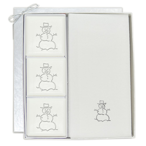 Signature Spa Courtesy Gift Set - Silver Snowman