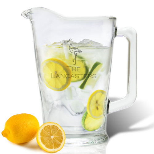 Flamingo Personalized 60-oz. Pitcher