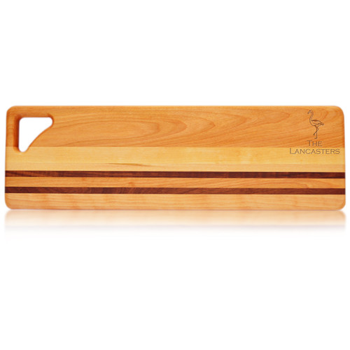 Integrity Long Board 20" X 6" - Personalized Flamingo #2