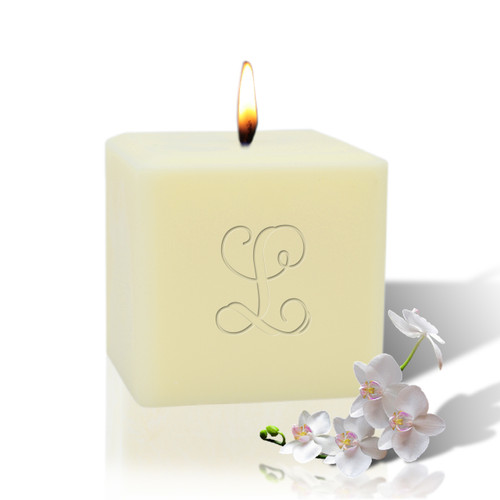 3" Soy Pillar Candle - Initial
