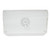 Personalized Acrylic Serving Tray - Wreath with Initial