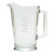 PERSONALIZED GINGERBREAD MAN PITCHER  (GLASS)