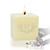 3" Soy Pillar Candle - Antler with Single Initial