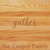 Cutting Board - Personalized (GATHER WITH NAME)