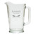 PERSONALIZED OARS PITCHER  (GLASS)
