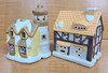 14 Tiny Porcelain Winter Houses