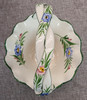 Hand-Painted Porcelain Portugal Basket Vase