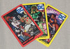 3 DC Comics Justice League Cards Green Lantern, Harley Quinn, Superman