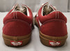 VANS Canvas Shoes Red w/ Gum Soles (751505)