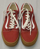 VANS Canvas Shoes Red w/ Gum Soles (751505)