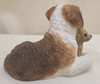 Stone Critters "Big Dog Little Dog" St. Bernard Figurine