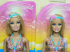 2 Beach Bikini BARBIE Dolls Pink Swimsuit 2012 NEW w/ Glow Charm Necklace