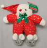 Vintage Holiday House of Lloyd "Glow In The Dark Teddy" 1991