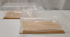 2 NEW Oak Base Diecast Car Display Cases (10 1/8" x 3 7/8")