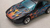 Hot Wheels Black w/ Flames 1999 Ferrari 550 Maranello 1:64 scale