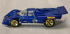 Hot Wheels 2006 Blue Ferrari 512M 1:64 scale