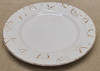 3 New Thomson Pottery "Hampton" Stoneware Seashell Dinner Plates