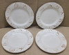 4 New Thomson Pottery "Hampton" Stoneware Seashell Salad Plates