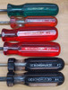 Bondhus Round Square Ball End Screwdriver 6pc. Set (#1,2,3,4)