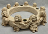 Abbey Press Advent Wreath Candle Holder Ring World Children Peace Joy Love Hope Abbey Press Advent Wreath Candle Holder Ring World Children Peace Joy Love Hope