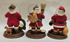 3 Danbury Mint Santa Around the World Ornaments - Austria, Norway, USA 3 Danbury Mint Santa Around the World Ornaments - Austria, Norway, USA