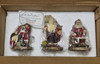 3 Danbury Mint Santa Around the World Ornaments - Austria, Norway, USA 3 Danbury Mint Santa Around the World Ornaments - Austria, Norway, USA