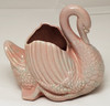Pink Vintage Gonder USA Swan Planter Vase J-31 Pottery