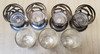 4 Taxco Mexico 925 Sterling Silver Cordial Shot Glasses