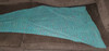 Teal Mermaid Tale Blanket