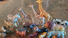 Lot of 54 Assorted Small Plastic Animal Toys