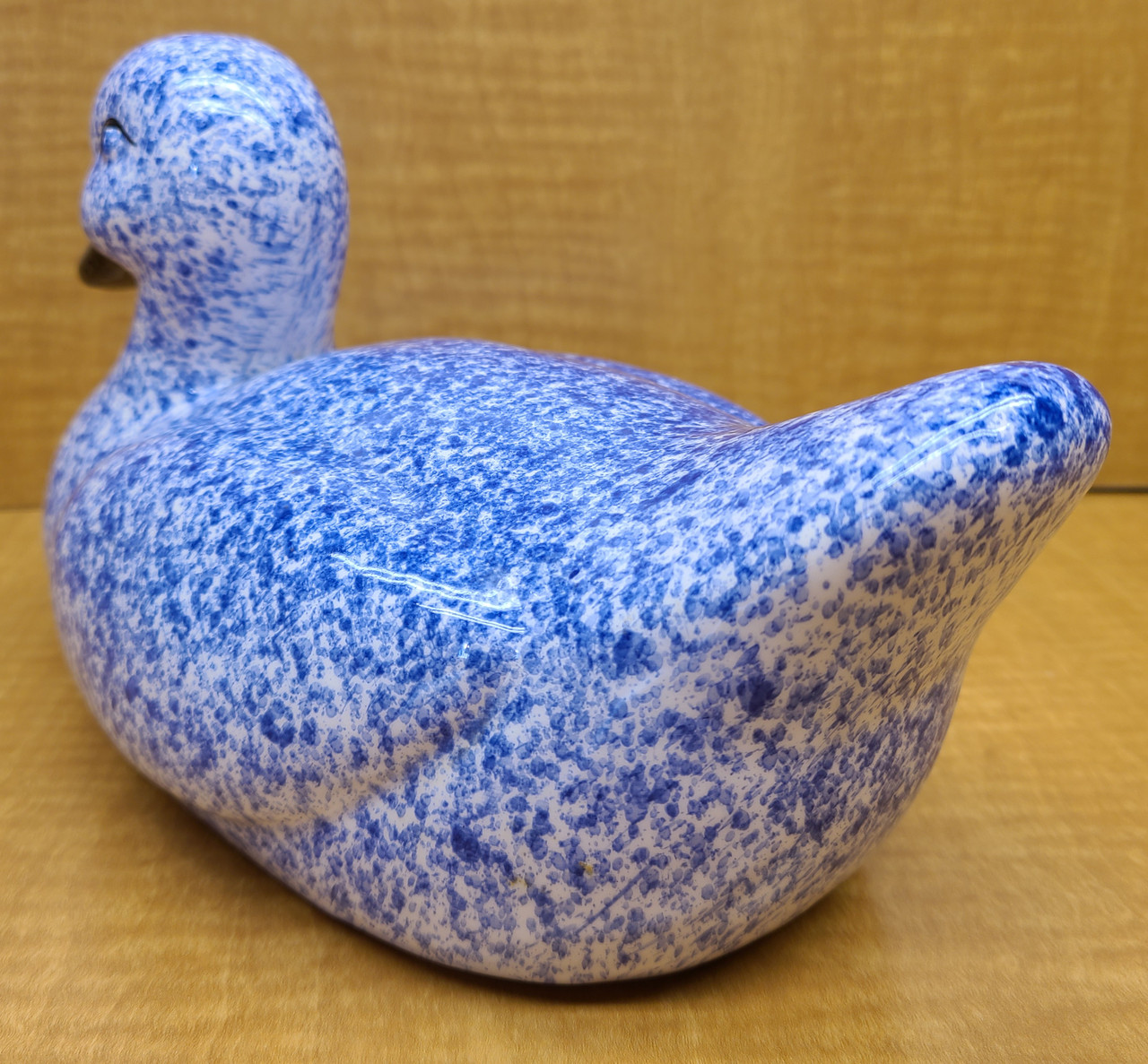 Decorative Speckled DUCK Animal Statue