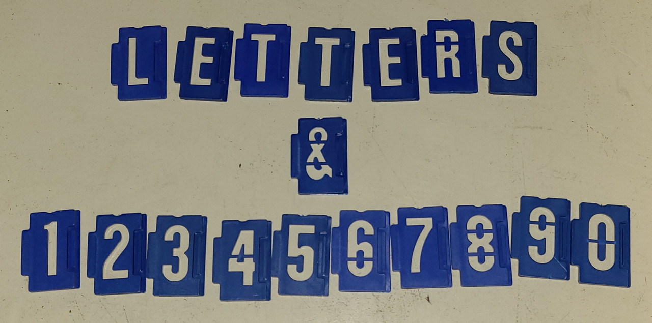 Message Board Letters & Numbers