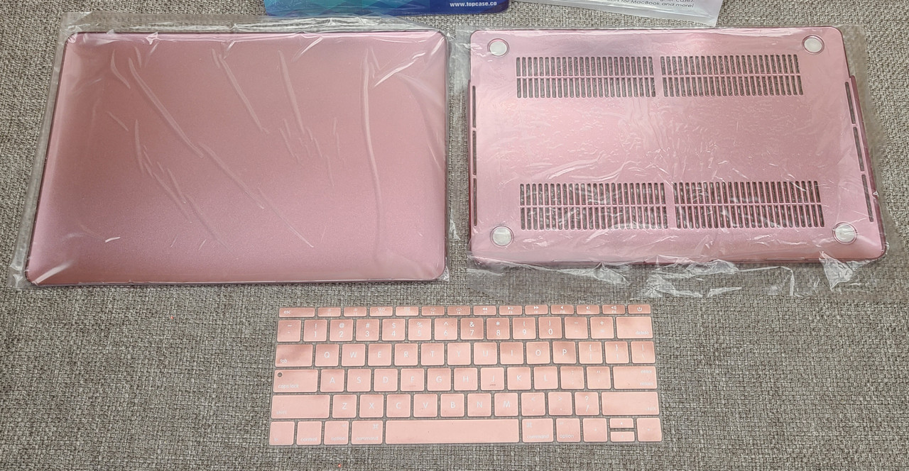 Rose Gold - MacBook Pro 13" Outer Case & Keyboard Skin