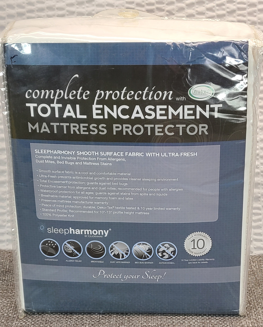 Full Size Mattress Protector - Total Encasement