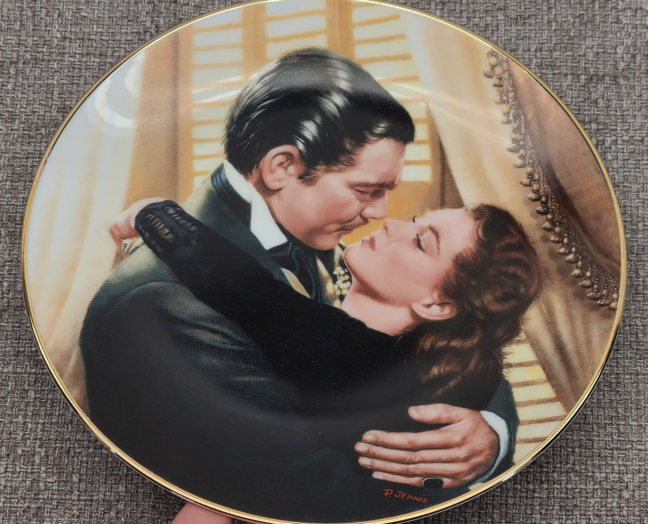 Gone With The Wind "MARRY ME, SCARLETT" Collector Plate 1991