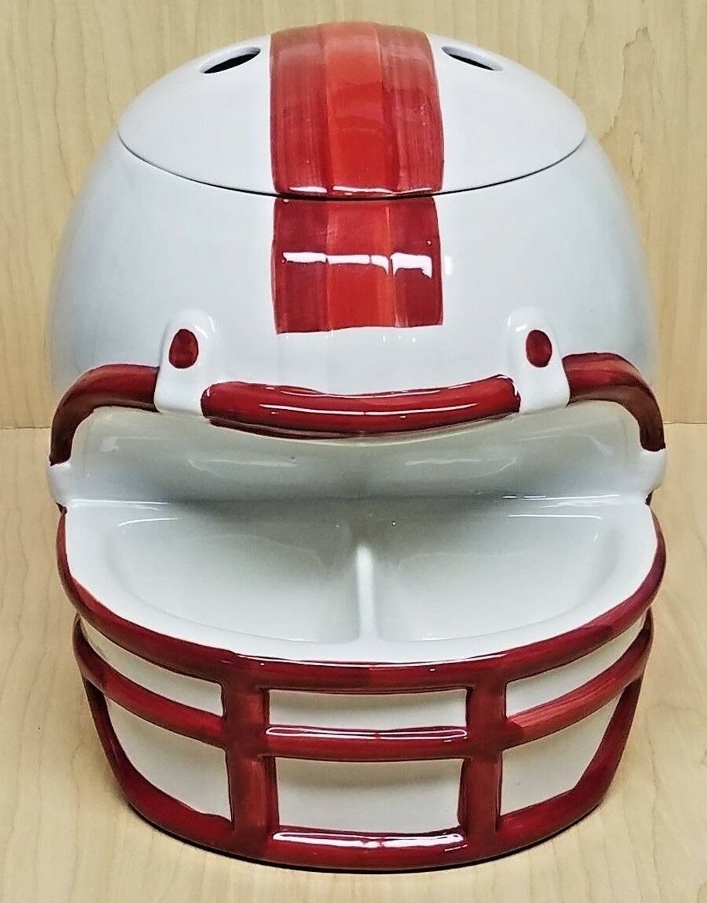 NFL or NCAA Wincraft Deluxe Football Snack Helmet