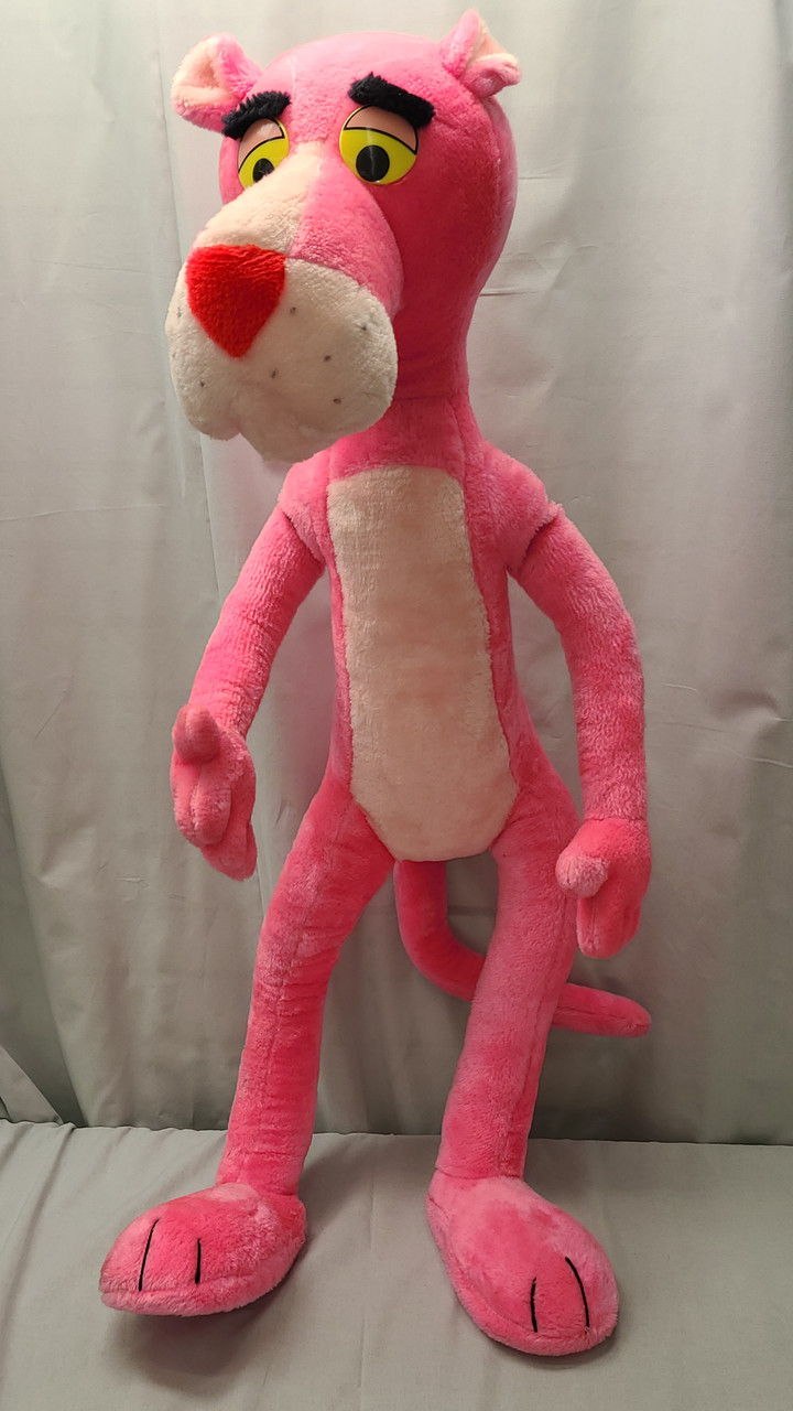 40" Pink Panther Plush Stuffed Animal 1980 Vintage