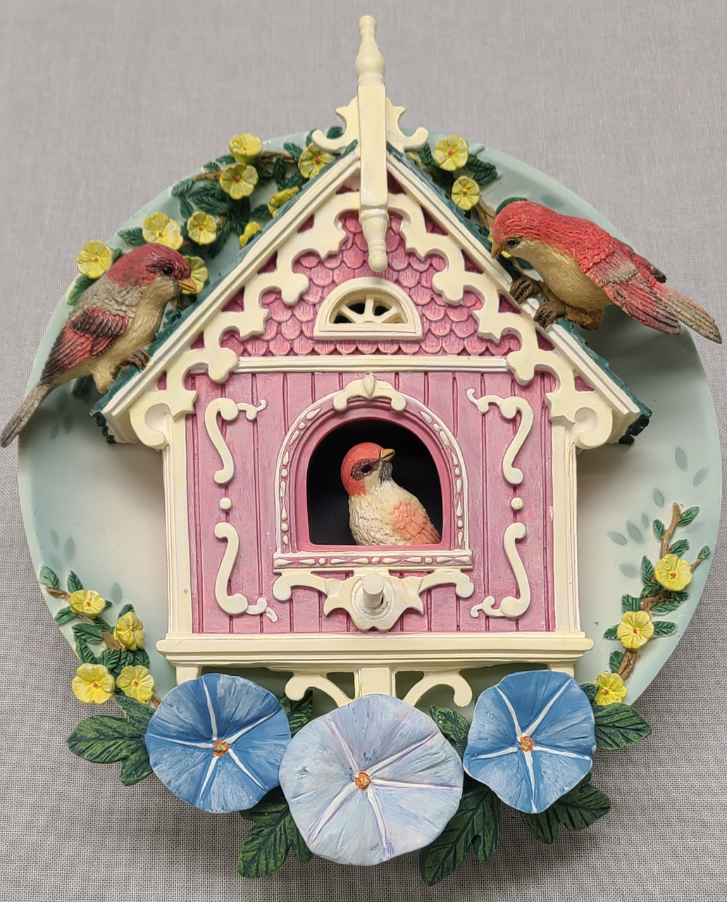 "Our Cozy Haven" Bird Scene Plate #3 Nesting Neighbors Bradford Exchange