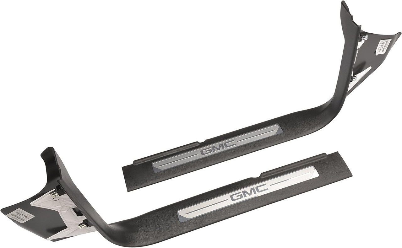 GMC 2014-2019 Sierra Front Door Sill Plates with Logo