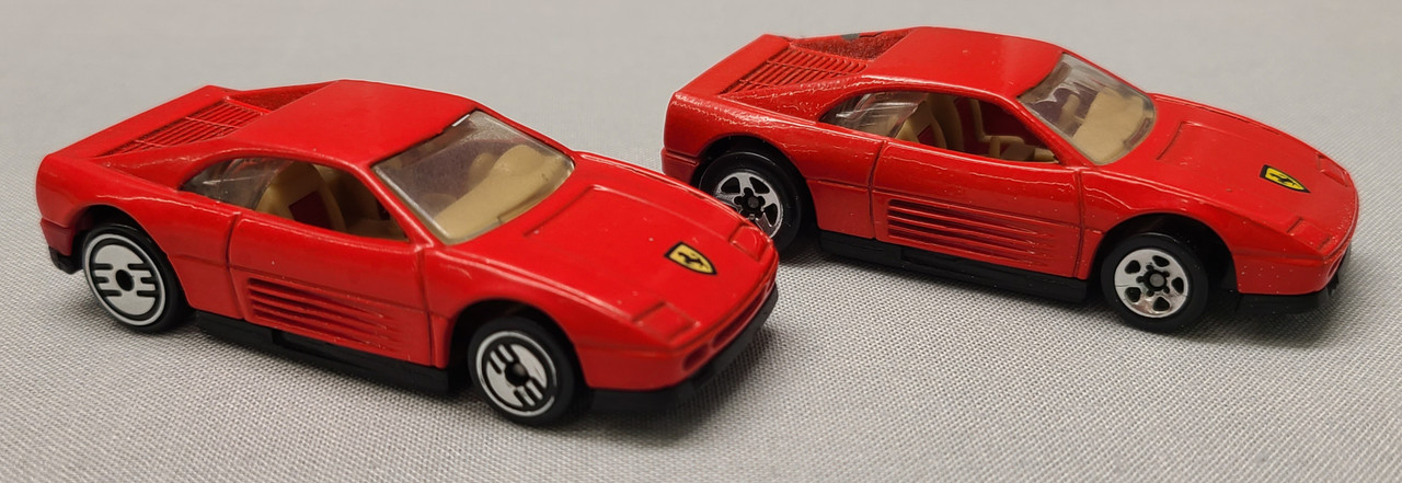 10 Hot Wheels 1990 Ferrari 348 Collection 1:64 Lot