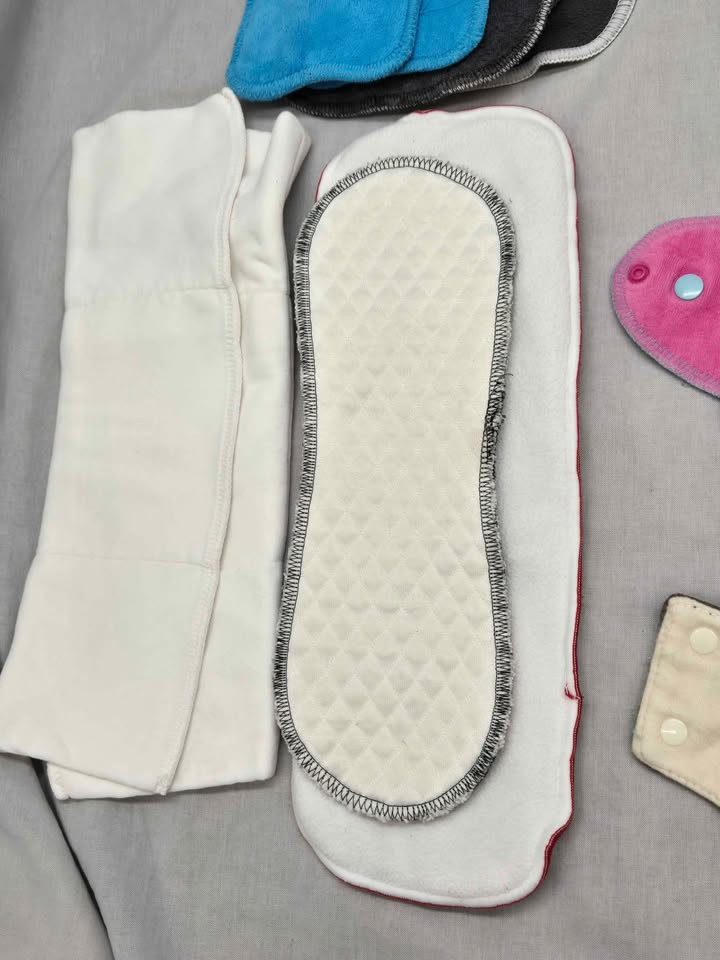 Lot of Baby Cloth Diapers and Liners