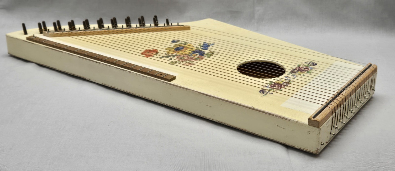 Wood Zither Cittra Tabletop Lap Harp
