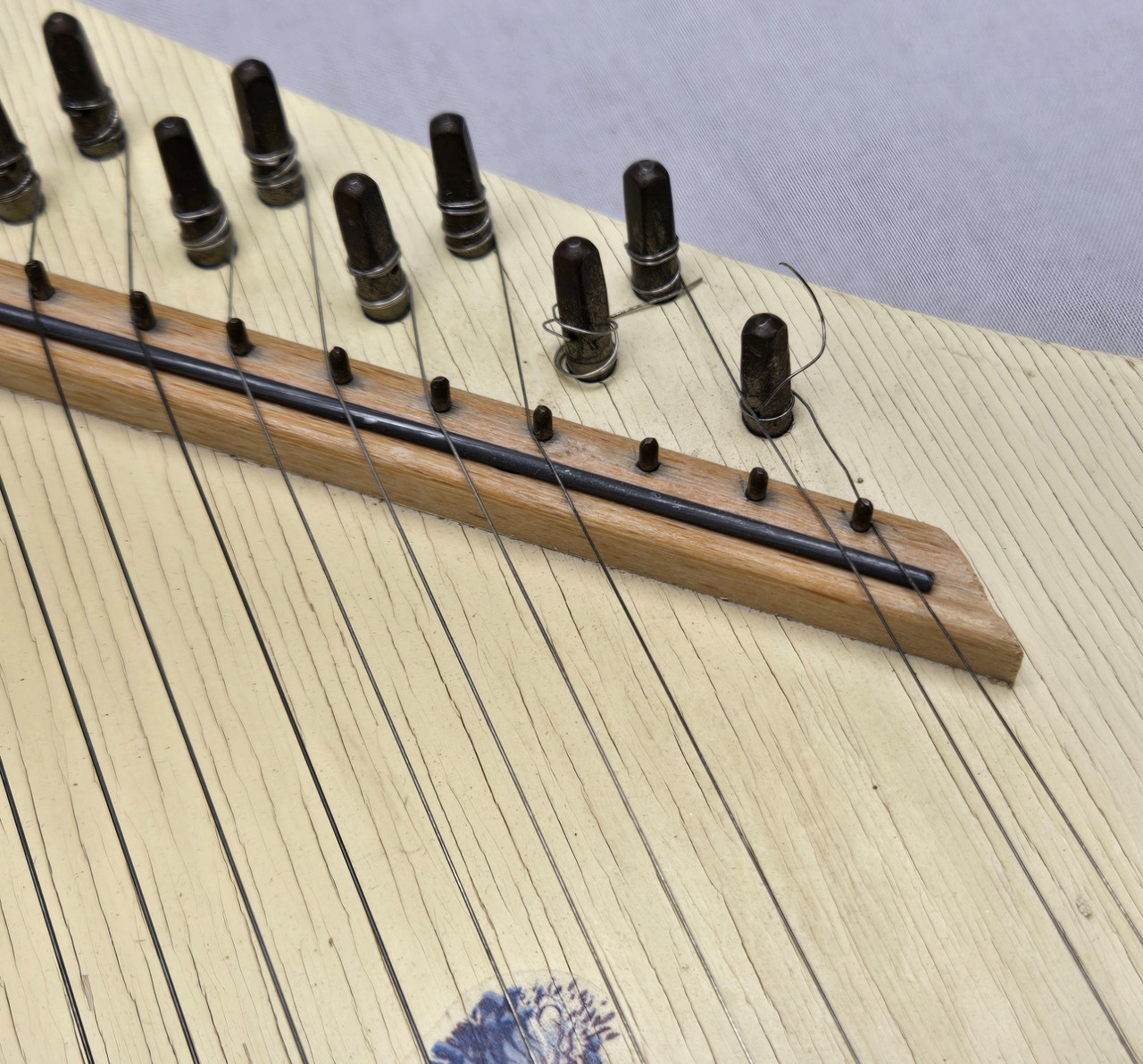 Wood Zither Cittra Tabletop Lap Harp