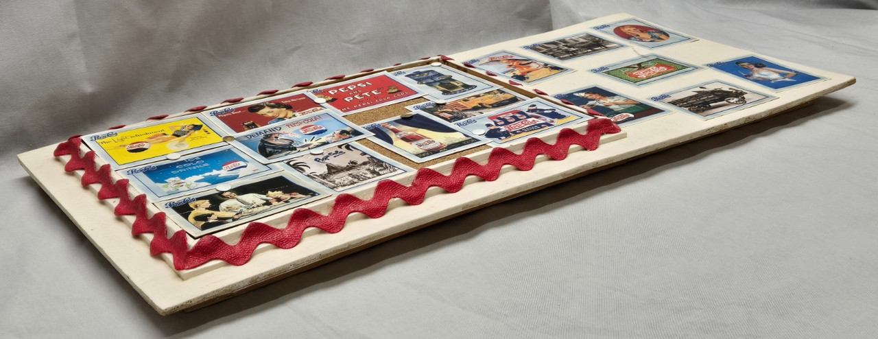 Pepsi Cola Cards on Display Board